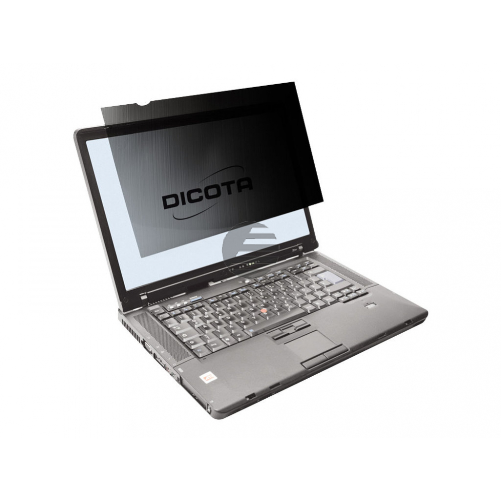 DICOTA Blickschutzfilter 2 Wege für Laptop 30,7cm 12,1Zoll 4:3 seitlich montiert