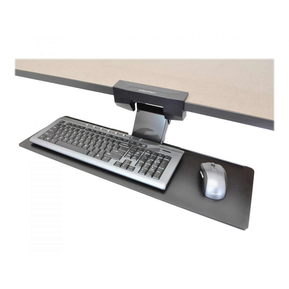 ERGOTRON  Neo-Flex Untertisch Tastaturschwenkarm schwarz bis 1,4kg. anheben bis 15cm neigen bis 15 Grad
