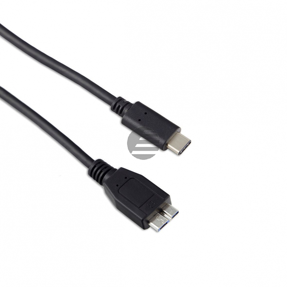 TARGUS USB-C To Micro B 10Gbps High Speed Gen 3,1 (1m Kabel 3a) schwarz