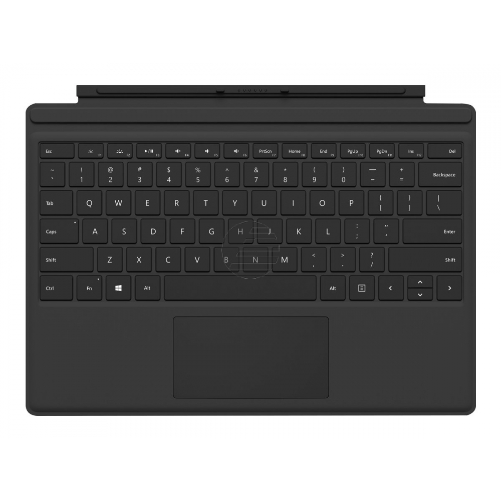 Microsoft® Surface Pro Type Cover Comm M1725 SC German Black Austria/Germany 1 License