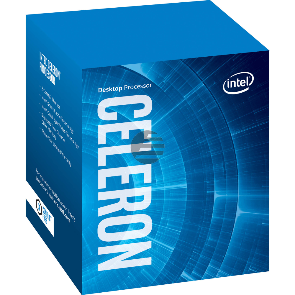 Intel Celeron G5900 - 3.4 GHz - 2 Kerne - 2 Threads - 2 MB Cache-Speicher - LGA1200 Socket - Box