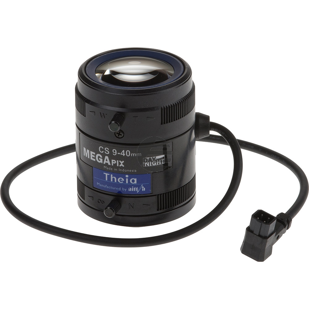 Theia SL940P - CCTV-Objektiv - verschiedene Brennweiten - Automatische Irisblende - 10.2 mm (1/2.5