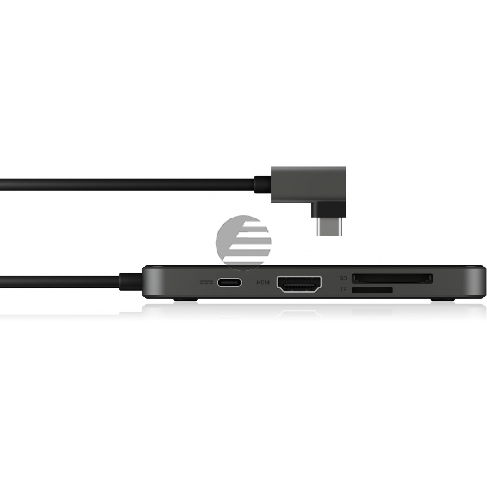ICY BOX DockingStation Type-C IBDK4025C with integrated cable