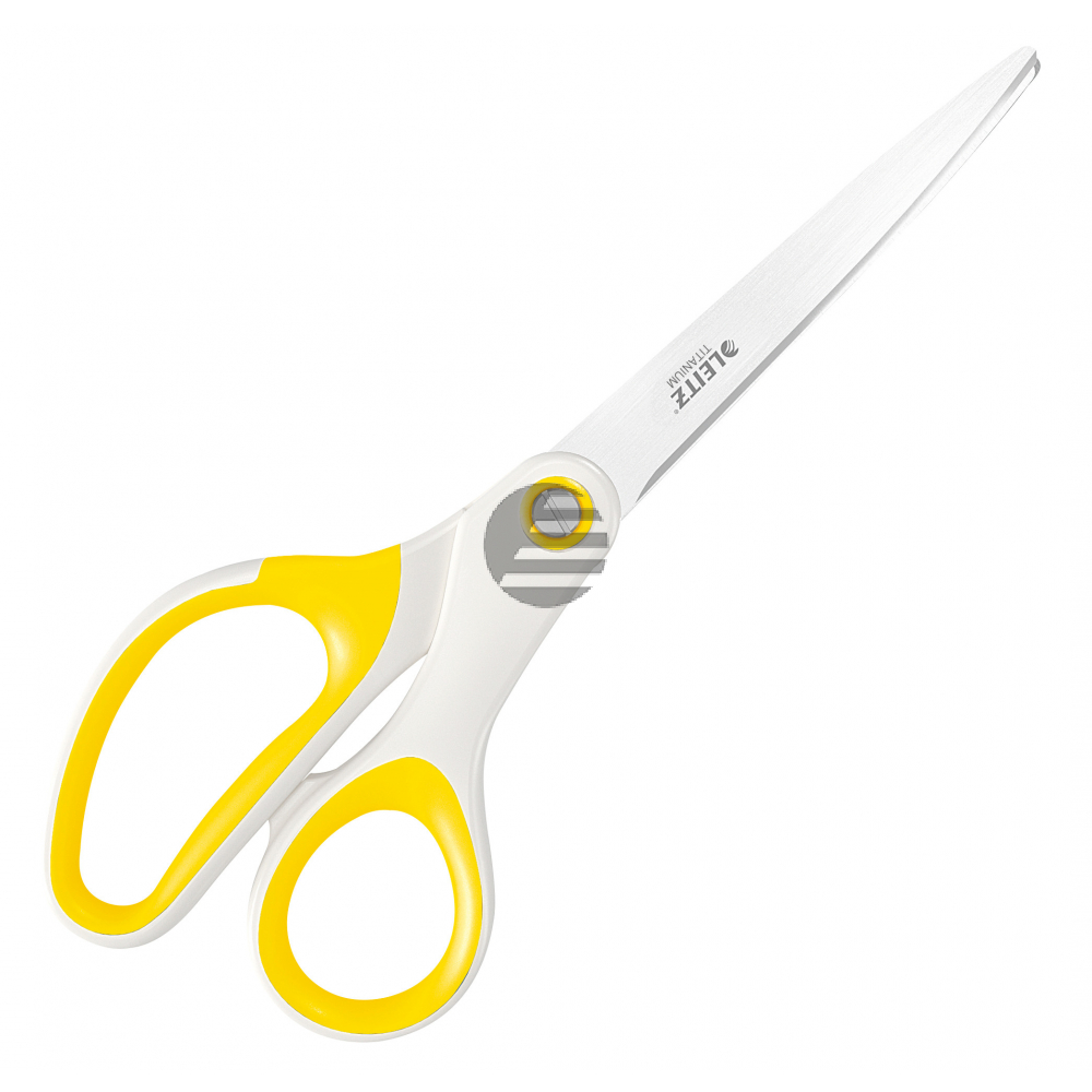 LEITZ Titan Schere WOW 53192016 weiss/gelb 20.5cm