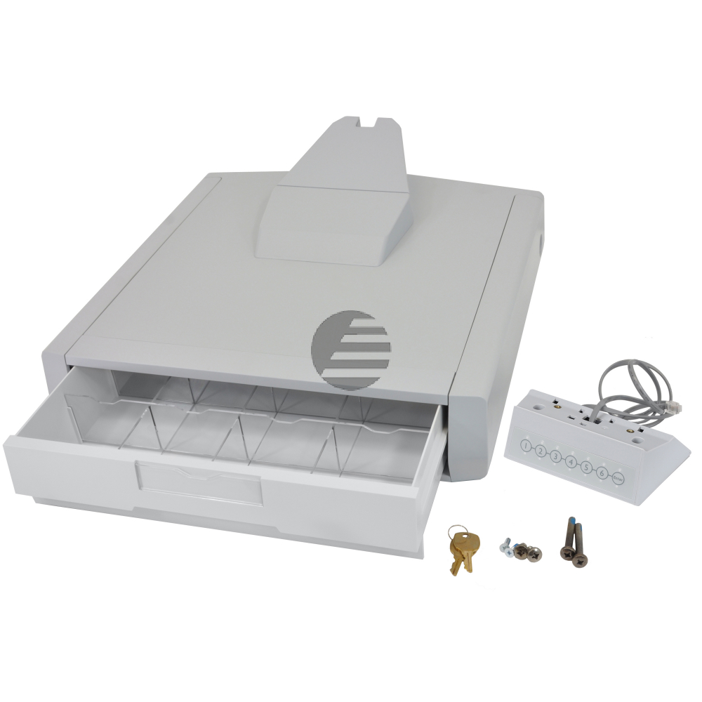 Ergotron SV43 Primary Single Drawer for LCD Cart - Montagekomponente (Auszugsmodul) - Grau, weiß