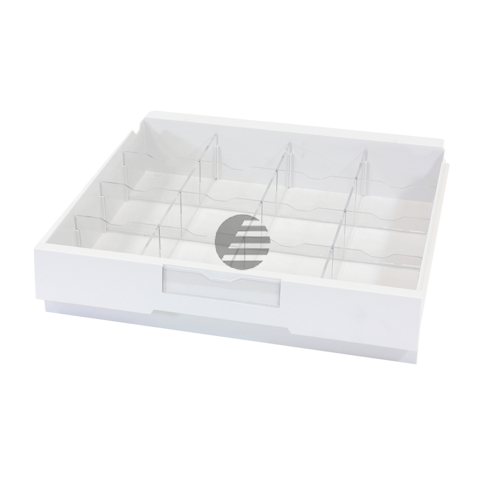 Ergotron Replacement Drawer Kit - Montagekomponente (Schubfach) - Grau, weiß - für Ergotron SV43, SV44