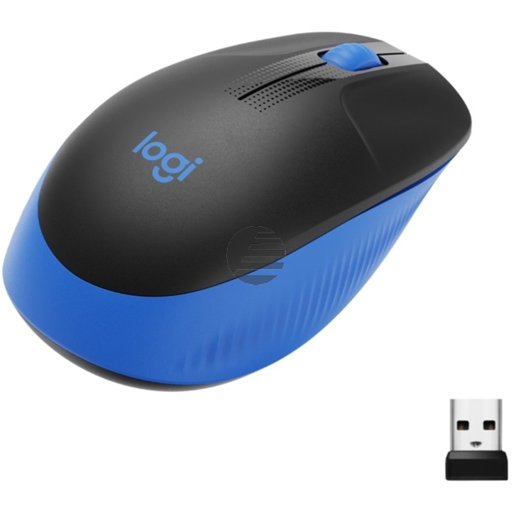 M190 Full-size wireless mouse - BLUE
