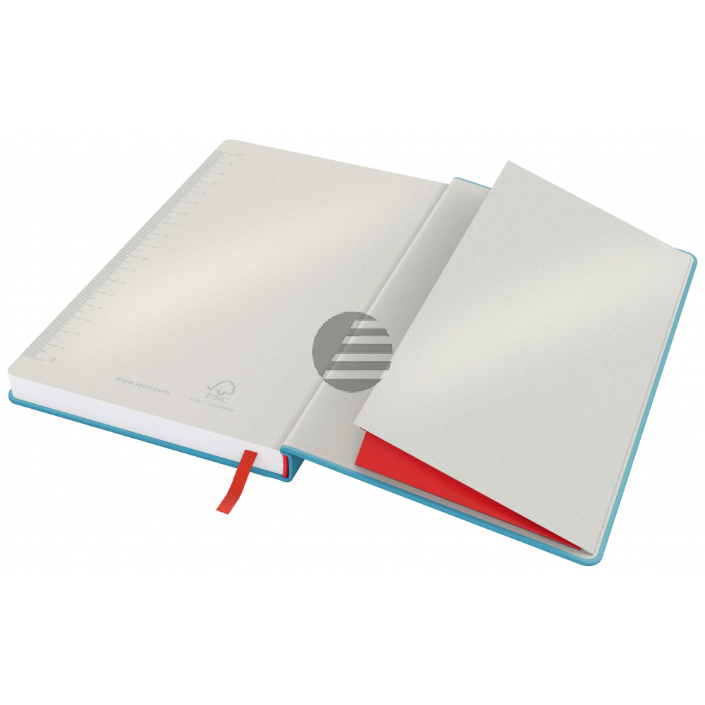 LEITZ Notizbuch Cosy A5 44540061 kariert, 90g blau