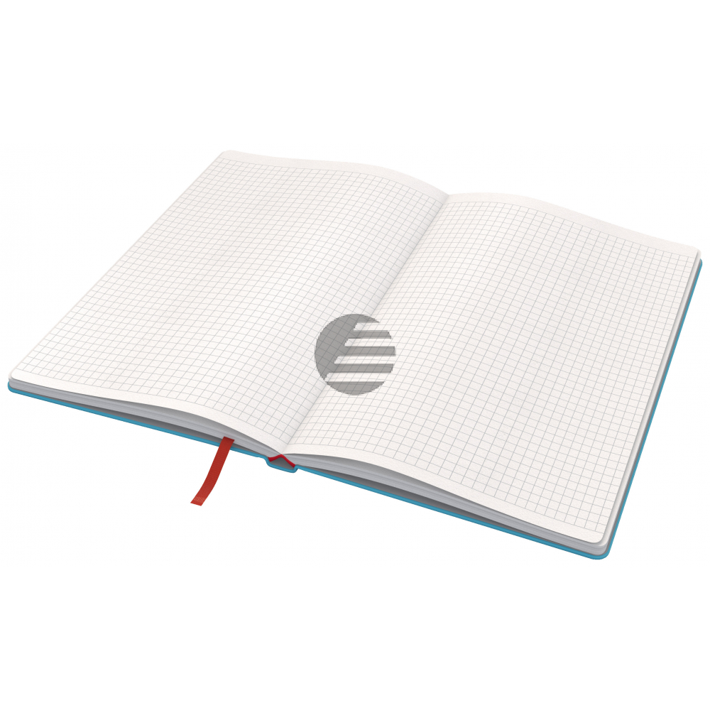 LEITZ Notizbuch Cosy A5 44540061 kariert, 90g blau