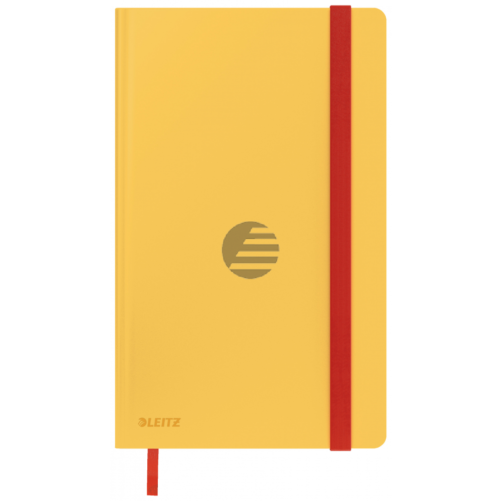 LEITZ Notizbuch Cosy A5 44810019 liniert, 90g gelb
