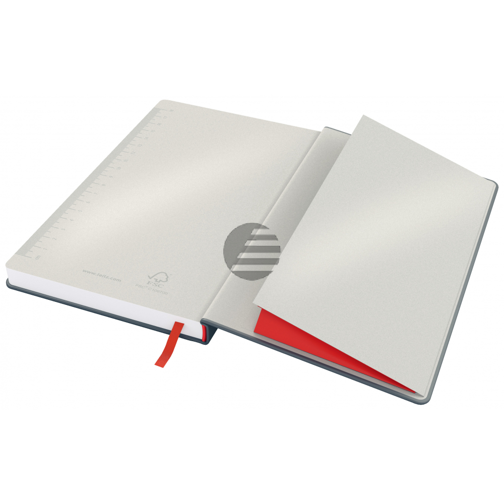 LEITZ Notizbuch Cosy A5 44810089 liniert, 90g grau
