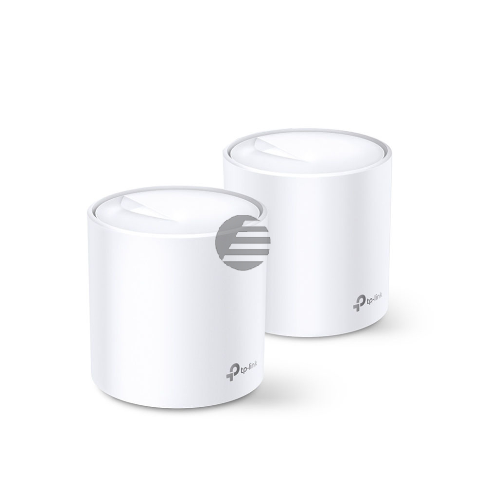TP-LINK Whole Home Mesh Wi-Fi System DECOX202P AX1800(2-Pack) white