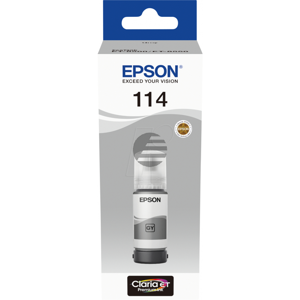 Epson Tintennachfüllfläschchen grau SC (C13T07B540, 114)