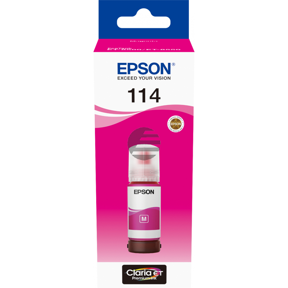 Epson Tintenflasche magenta SC (C13T07B340, 114)