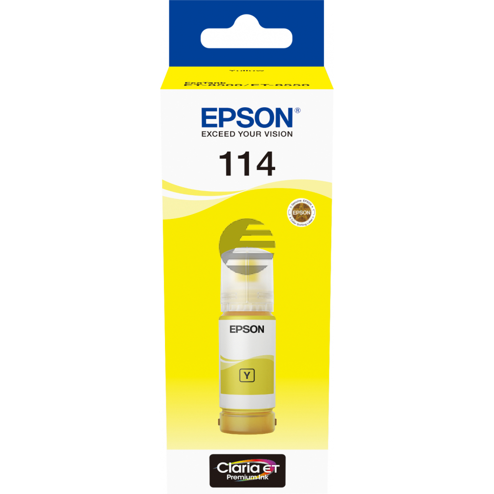 Epson Tintennachfüllfläschchen gelb SC (C13T07B440, 114)