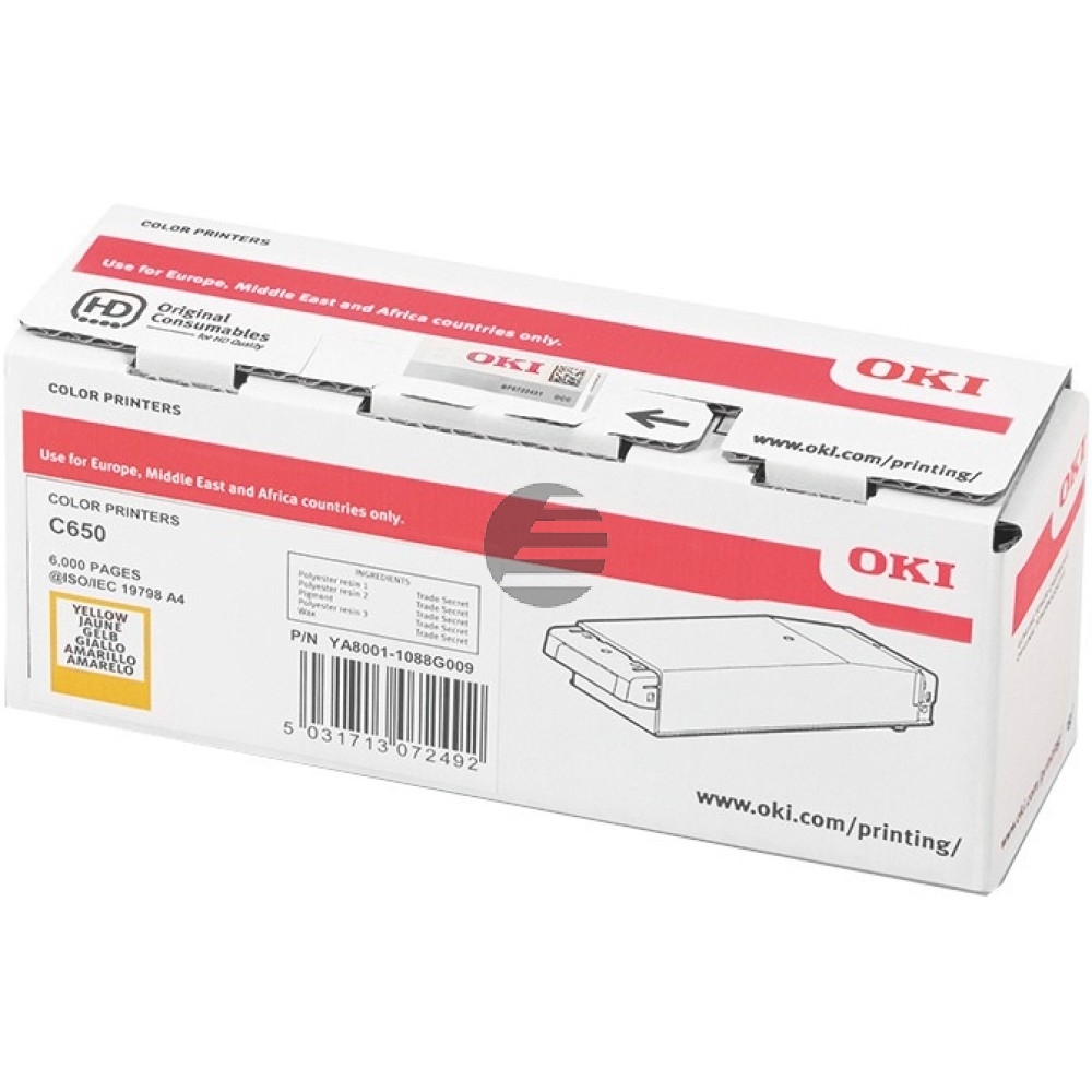 OKI Toner-Kit gelb (09006129)