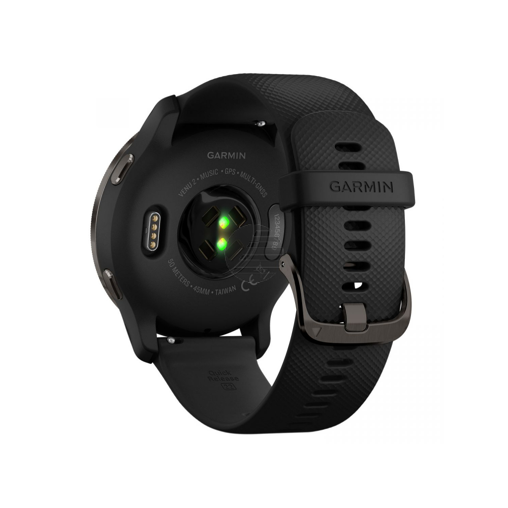 Garmin Venu 2 Smartwatch, schwarz/schiefergrau