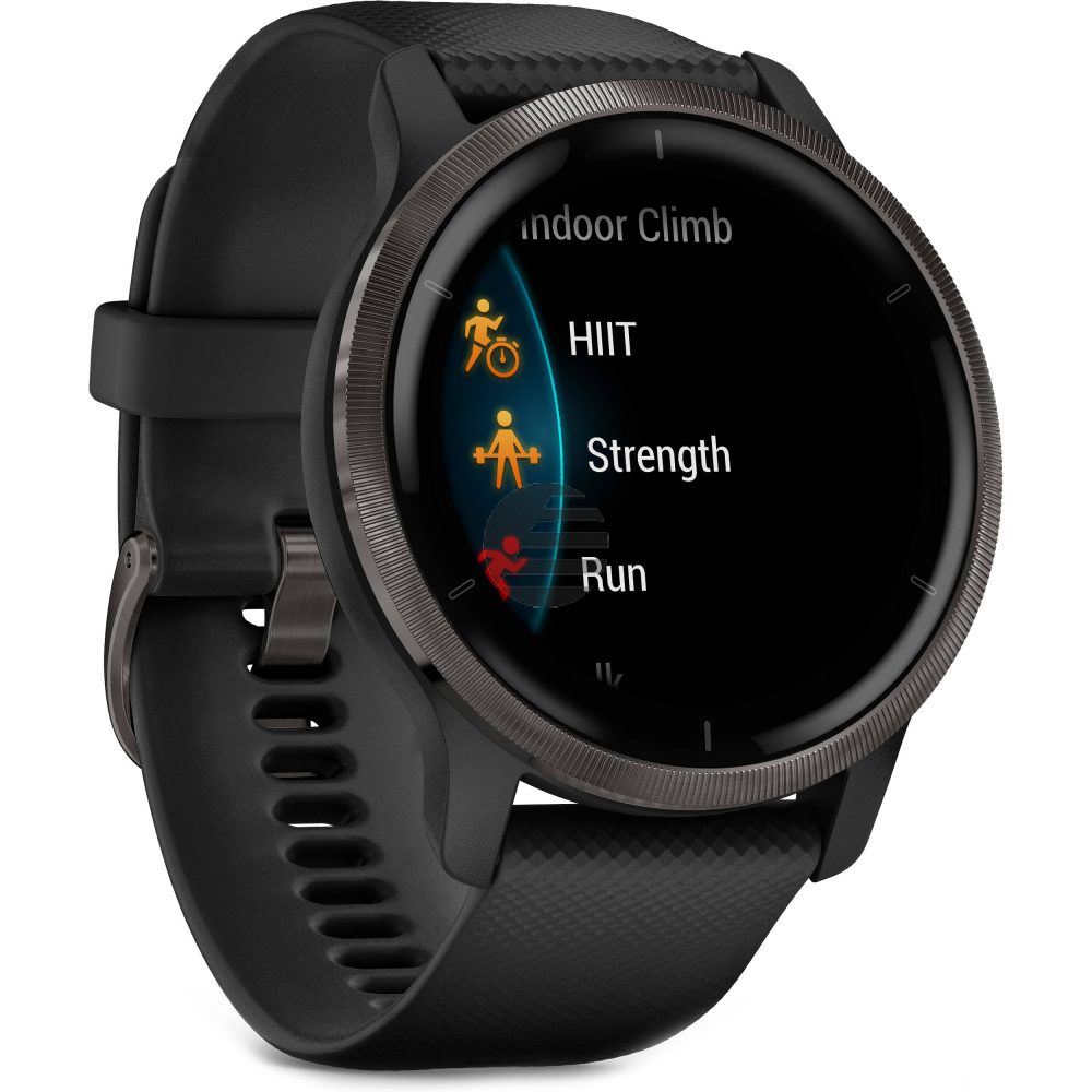 Garmin Venu 2 Smartwatch, schwarz/schiefergrau