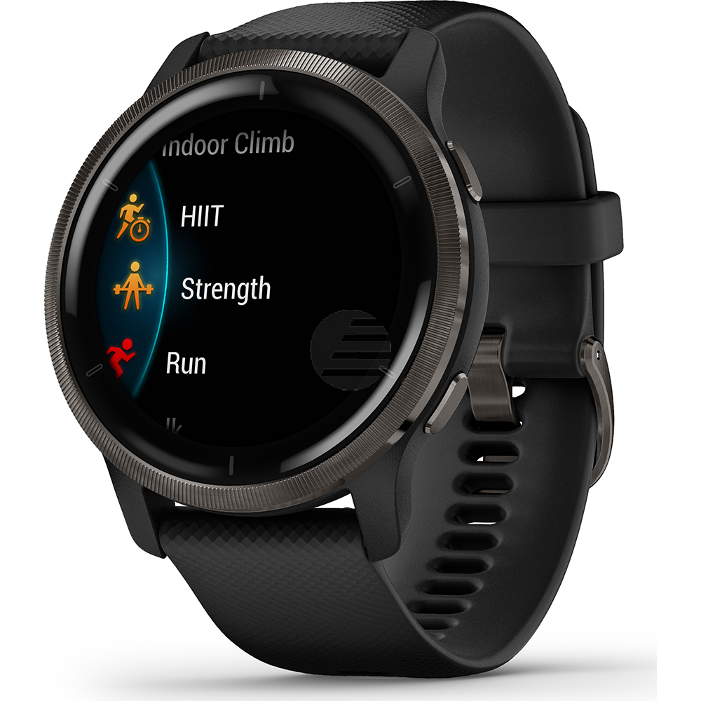 Garmin Venu 2 Smartwatch, schwarz/schiefergrau