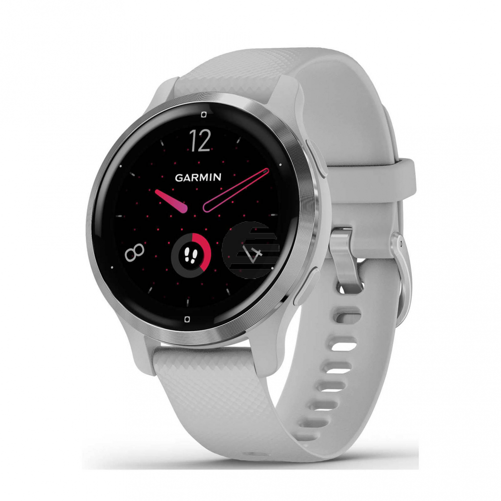 Garmin Venu 2S Smartwatch, hellgrau/silber