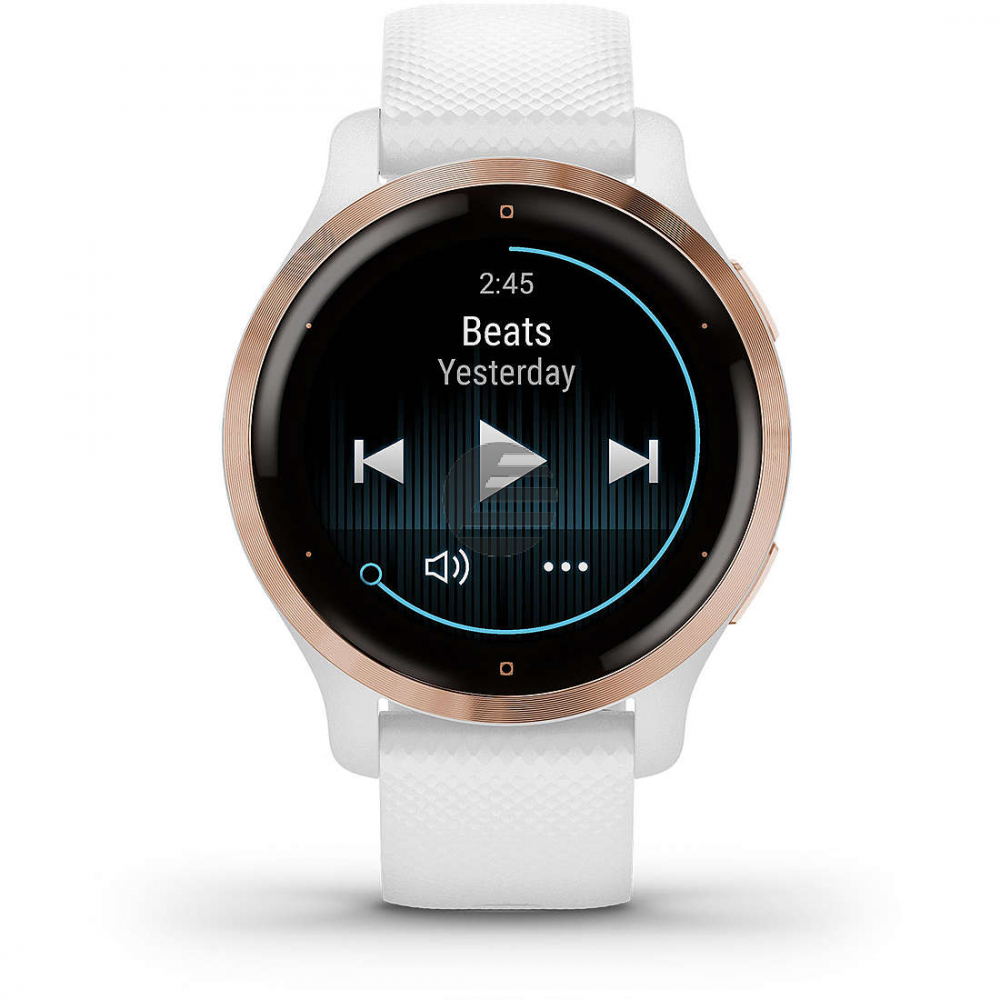 Garmin Venu 2S Smartwatch, weiß/rosegold