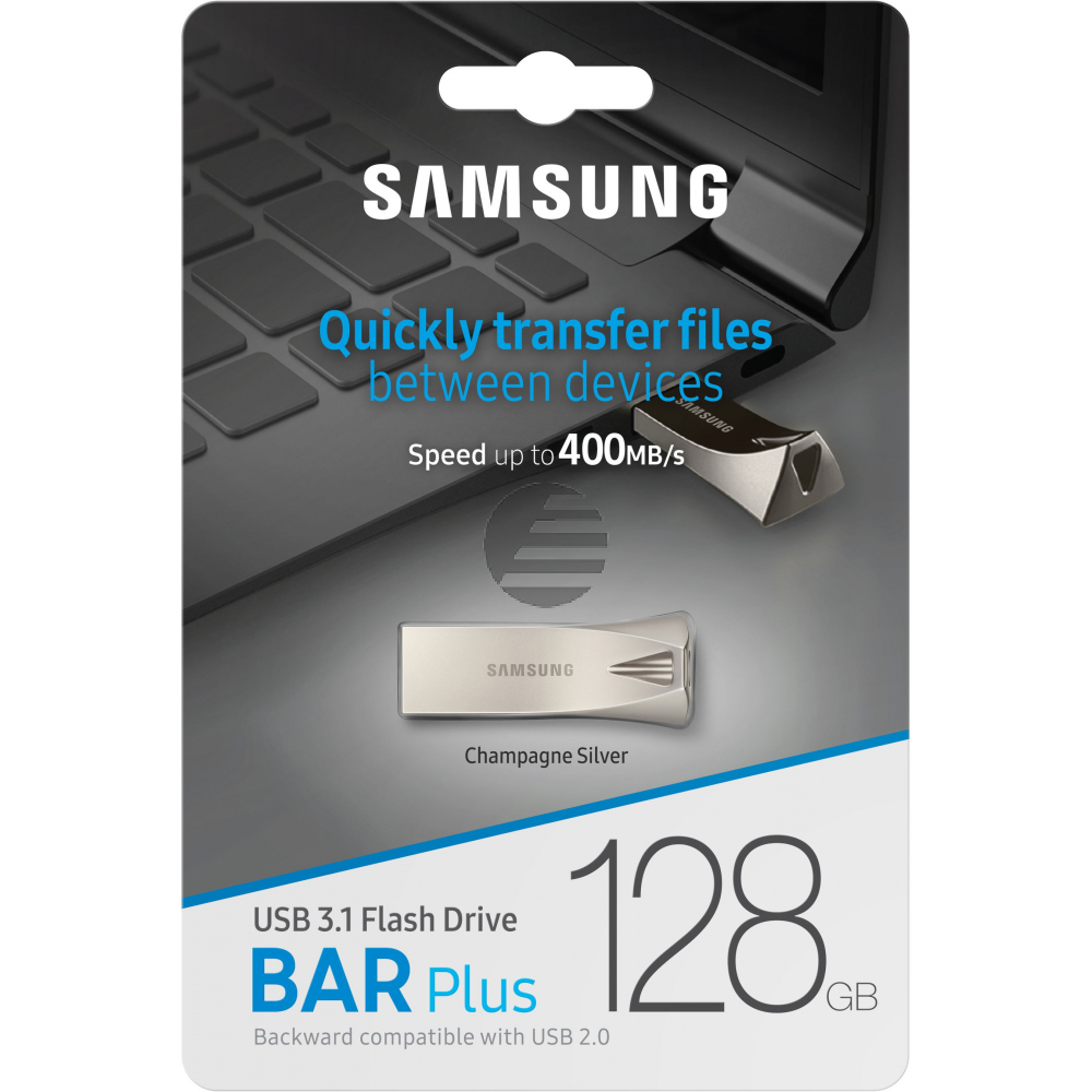 SAMSUNG USB Drive Bar Plus 128GB MUF-128BE USB 3.1 silver