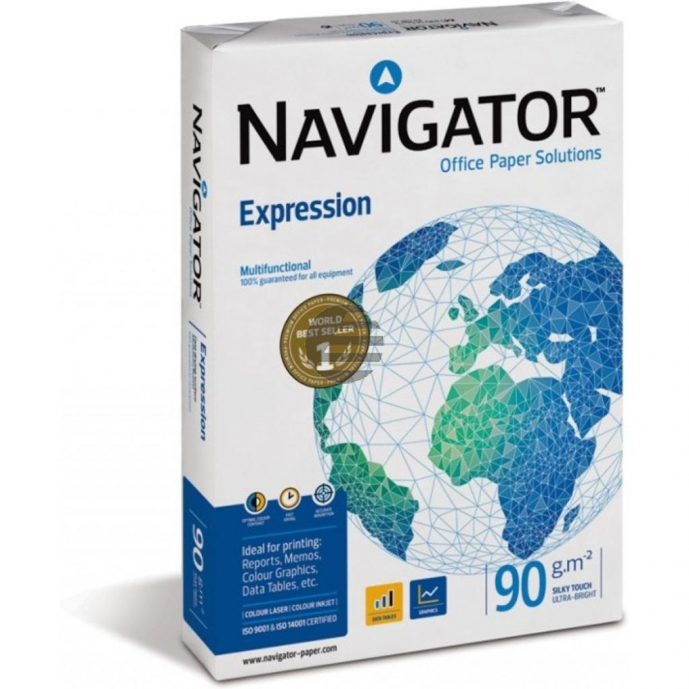Kopierpapier A4 Navigator 90GR. (82427A90)