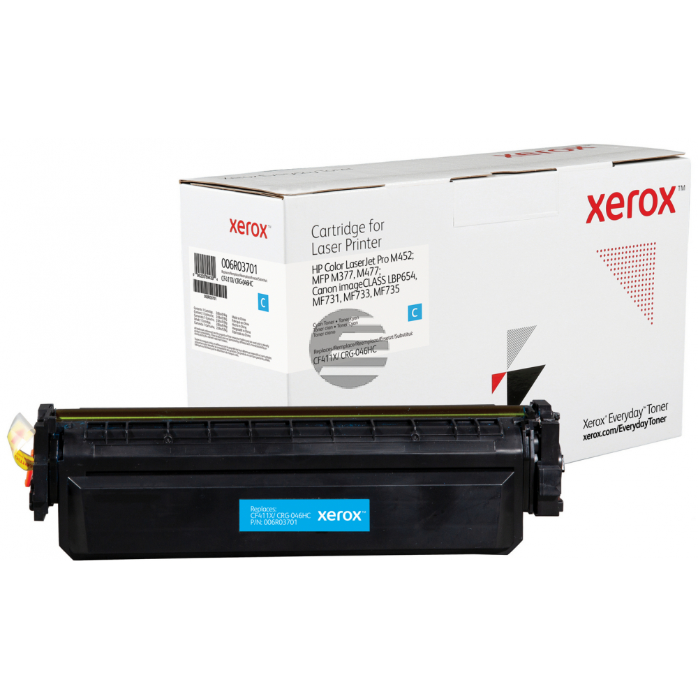 Xerox Toner-Kartusche (Everyday Toner) cyan HC (006R03701) ersetzt 410X