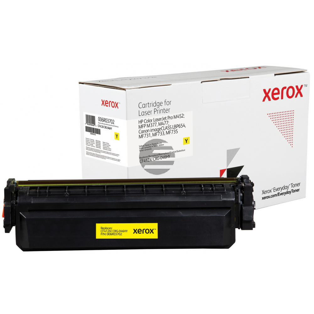 Xerox Toner-Kartusche (Everyday Toner) gelb HC (006R03702) ersetzt 410X