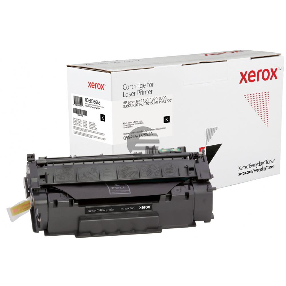 Xerox Toner-Kartusche (Everyday Toner) schwarz (006R03665) ersetzt 49A, 53A