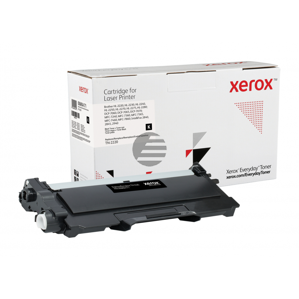 Xerox Toner-Kit (Everyday Toner) schwarz HC (006R04171) ersetzt TN-2220