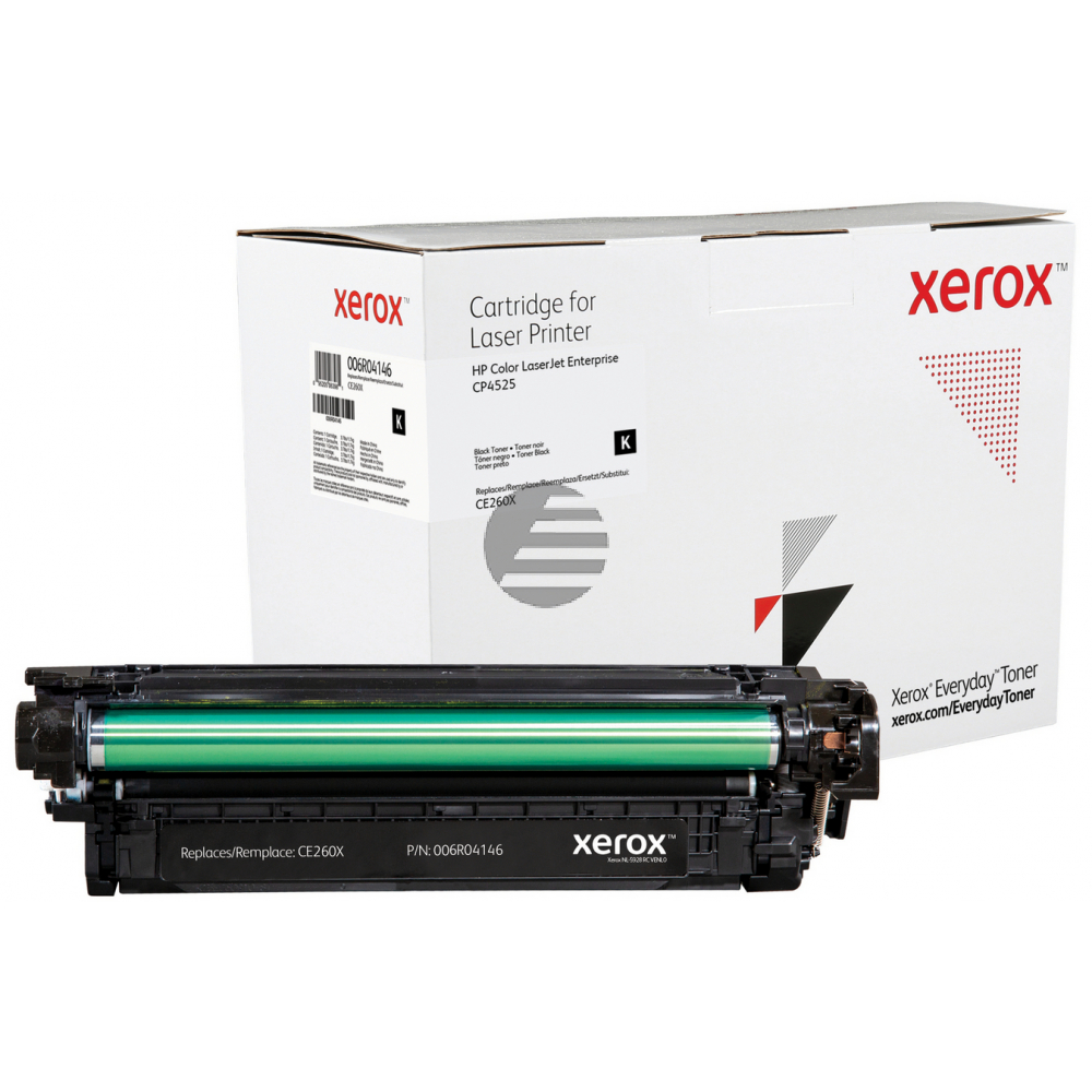 Xerox Toner-Kartusche (Everyday Toner) schwarz HC (006R04146) ersetzt 649X