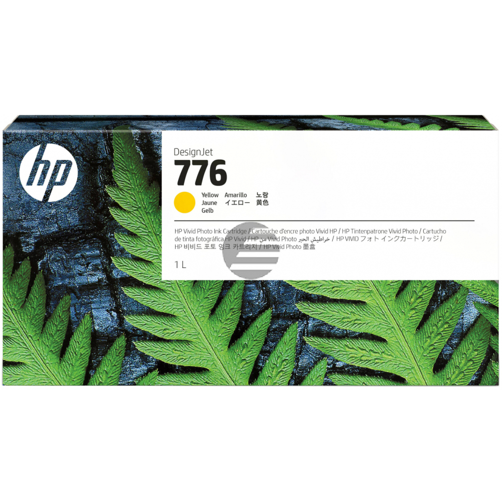 HP Tintenpatrone gelb (1XB08A, 776)