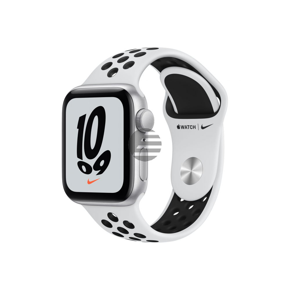 Apple Watch SE Nike 40 mm Alu sil./Sport weiß-sw