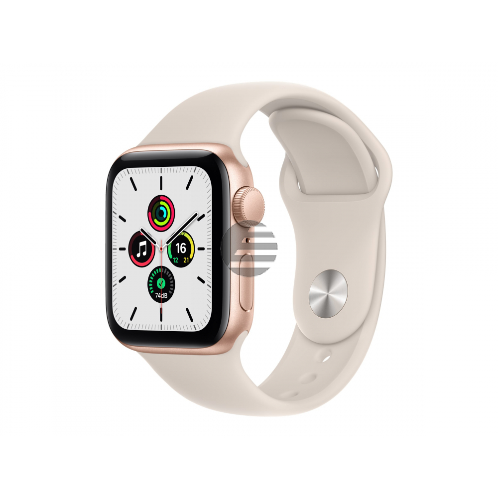 Apple Watch SE 40 mm Alu gold/Sport sternenlicht