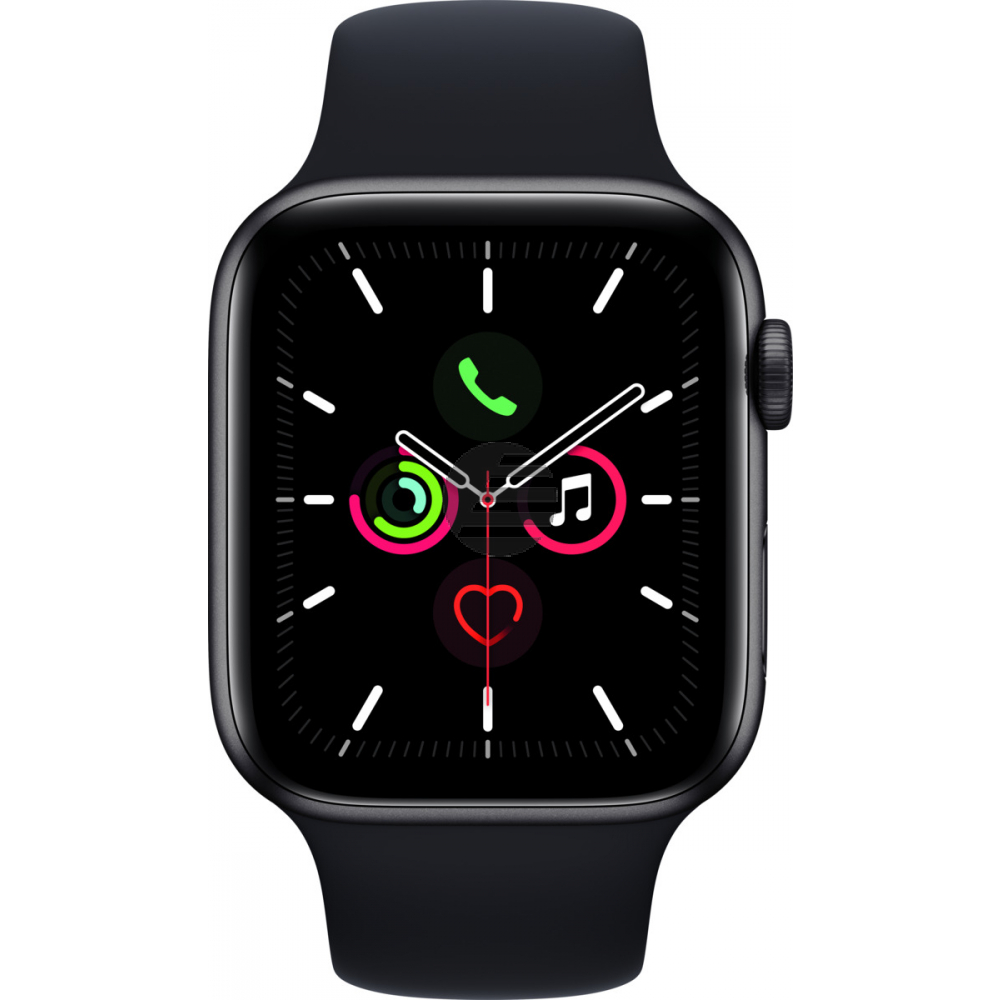 Apple Watch SE 44 mm Alu grau/Sport mitternacht