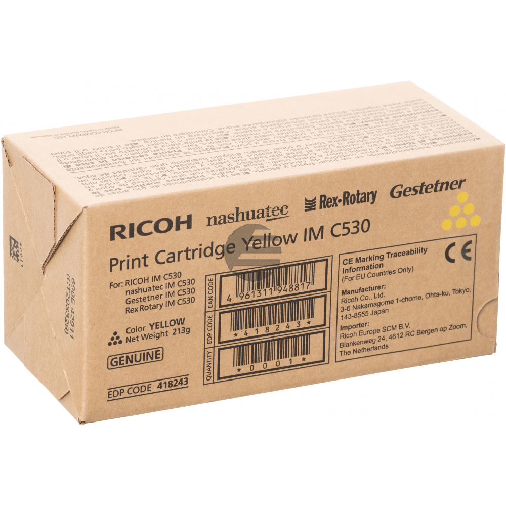 Ricoh Toner-Kit gelb (418243)