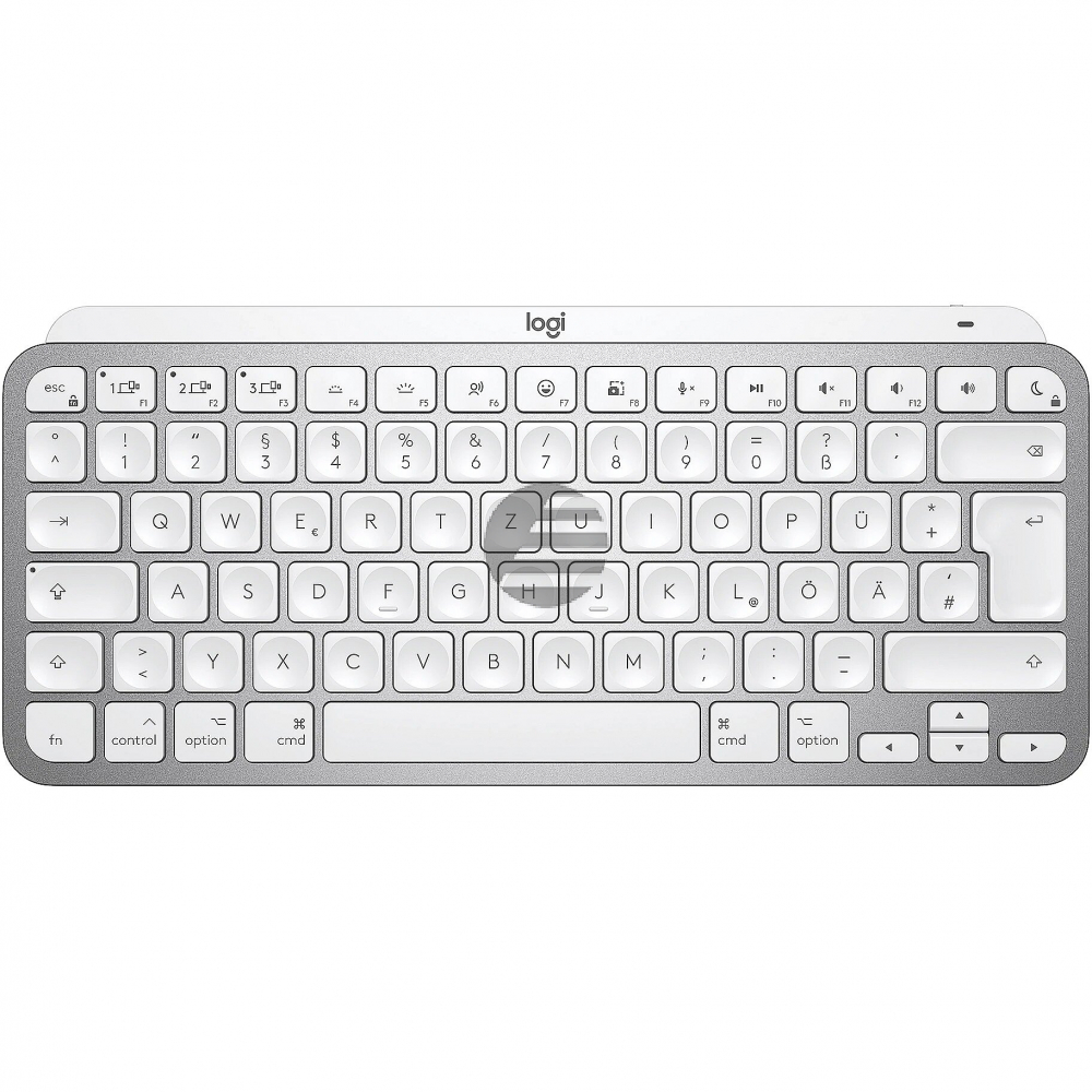 LOGITECH MX Keys Mini For Mac Minimalist Wireless Illuminated Keyboard - PALE GREY - CENTRAL (DE)