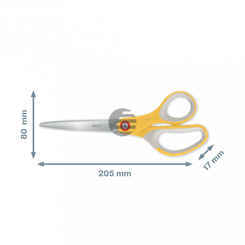 LEITZ Titan Schere Cosy 53320019 gelb 20.5cm