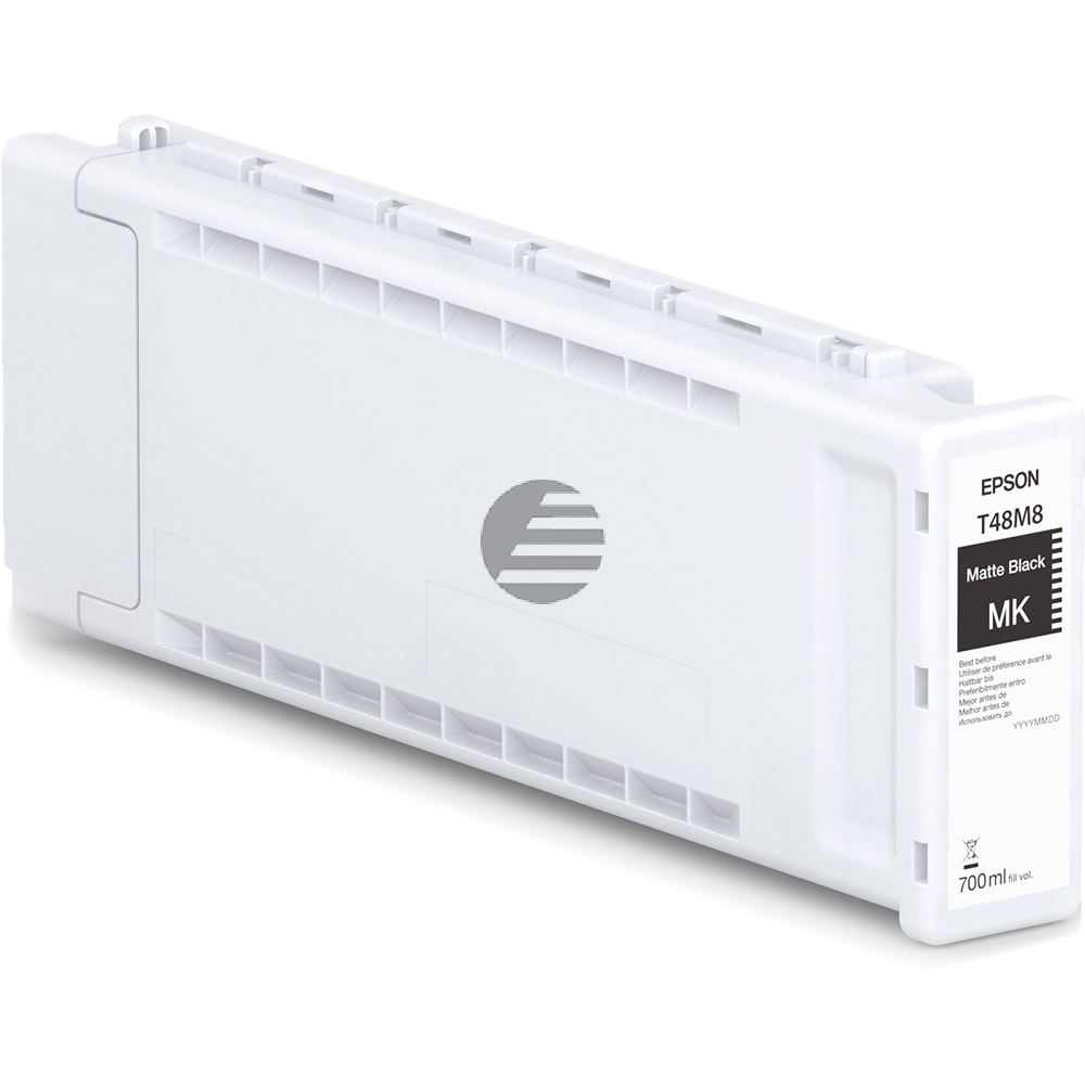 Epson Tintenpatrone schwarz matt HC (C13T48M800, T48M8) Epson Tintenpatrone schwarz matt HC (C13T48M800, T48M8)
