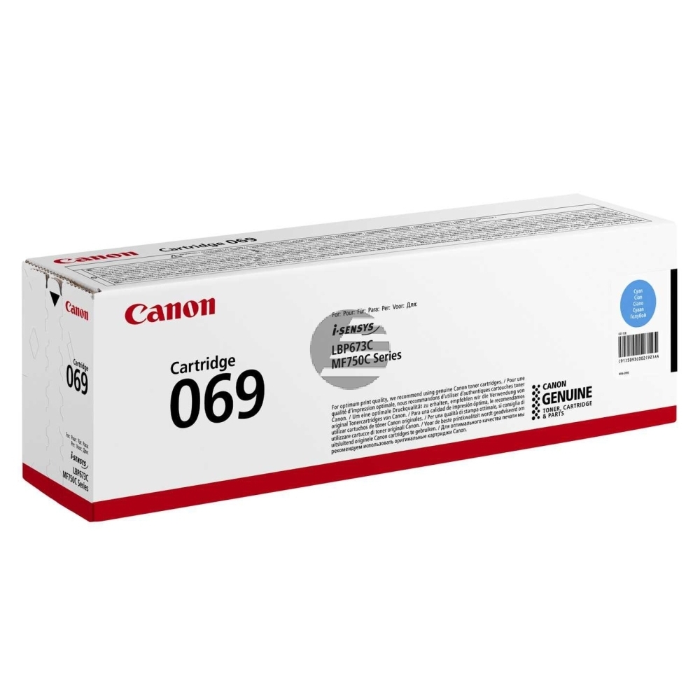 Canon Toner-Kartusche cyan SC (5093C002, 069)
