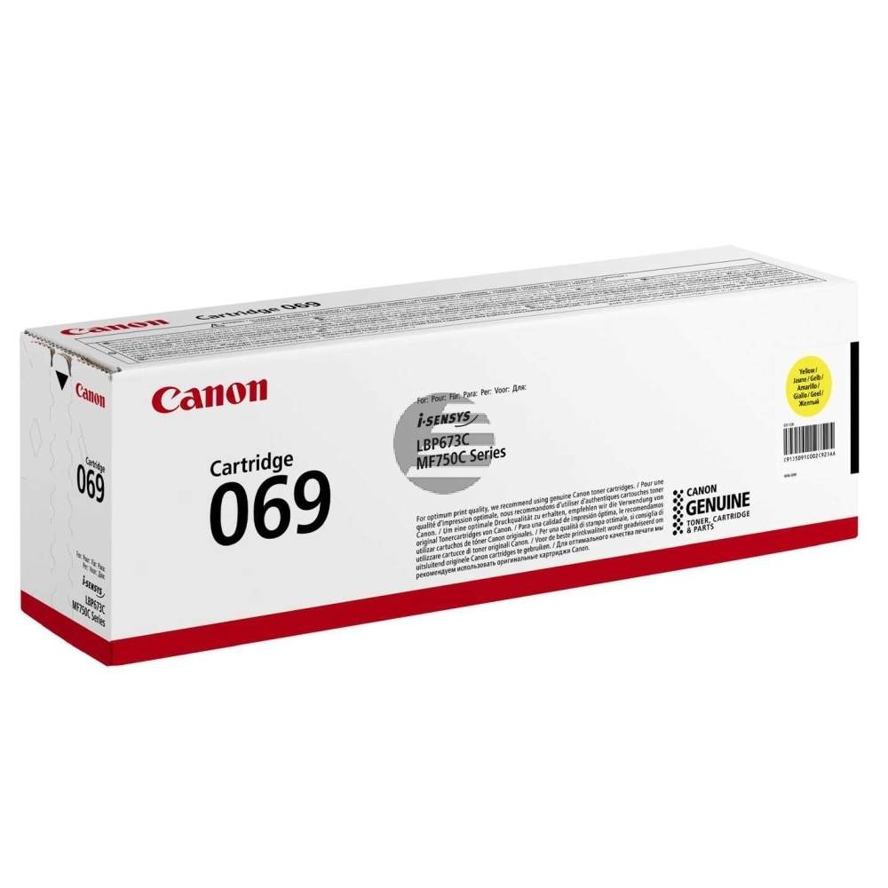 Canon Toner-Kartusche gelb SC (5091C002, 069)