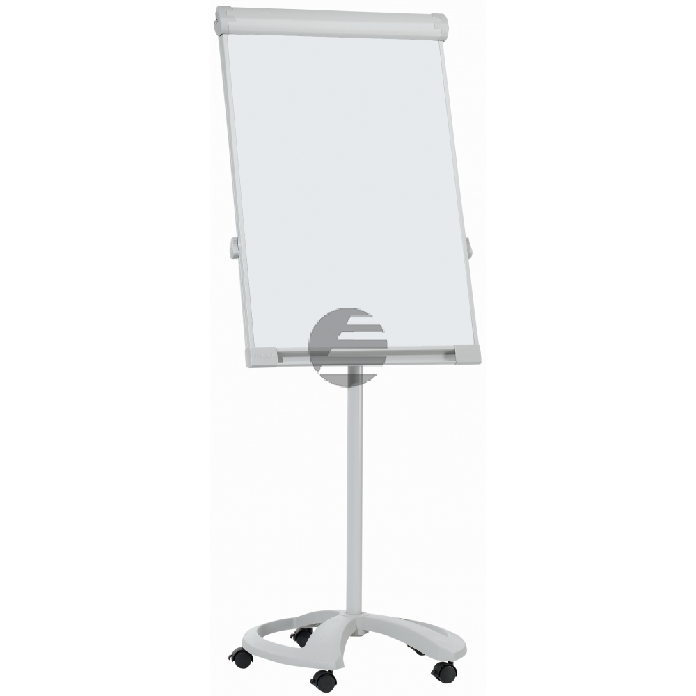 FRANKEN Flipchart-Tafel Deluxe FC81 Mobil 67x95cm, hellgrau