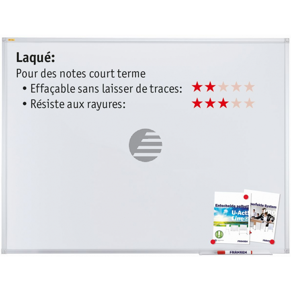 FRANKEN Whiteboard 90x120cm SC3103 X-tra!Line lackiert