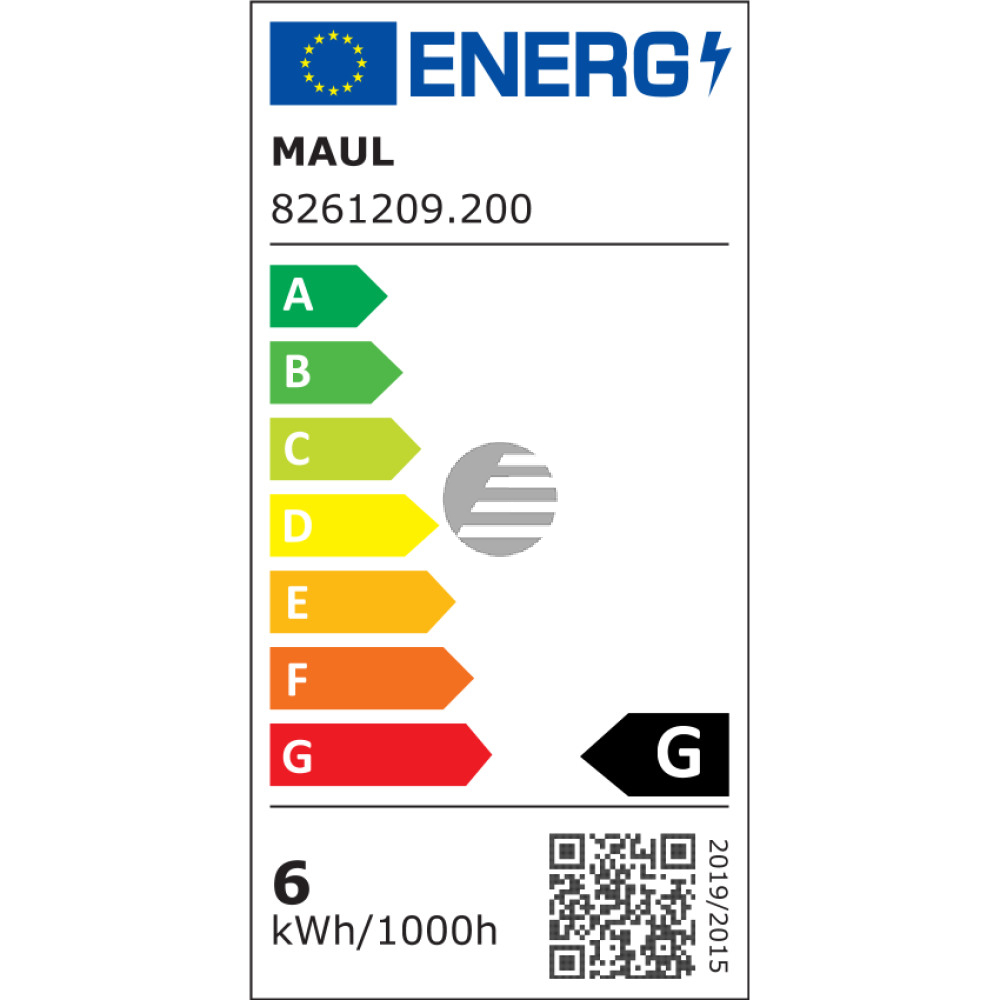 MAUL LED-Lupenleuchte 8261290 MAULiris, dimmbar, schwarz