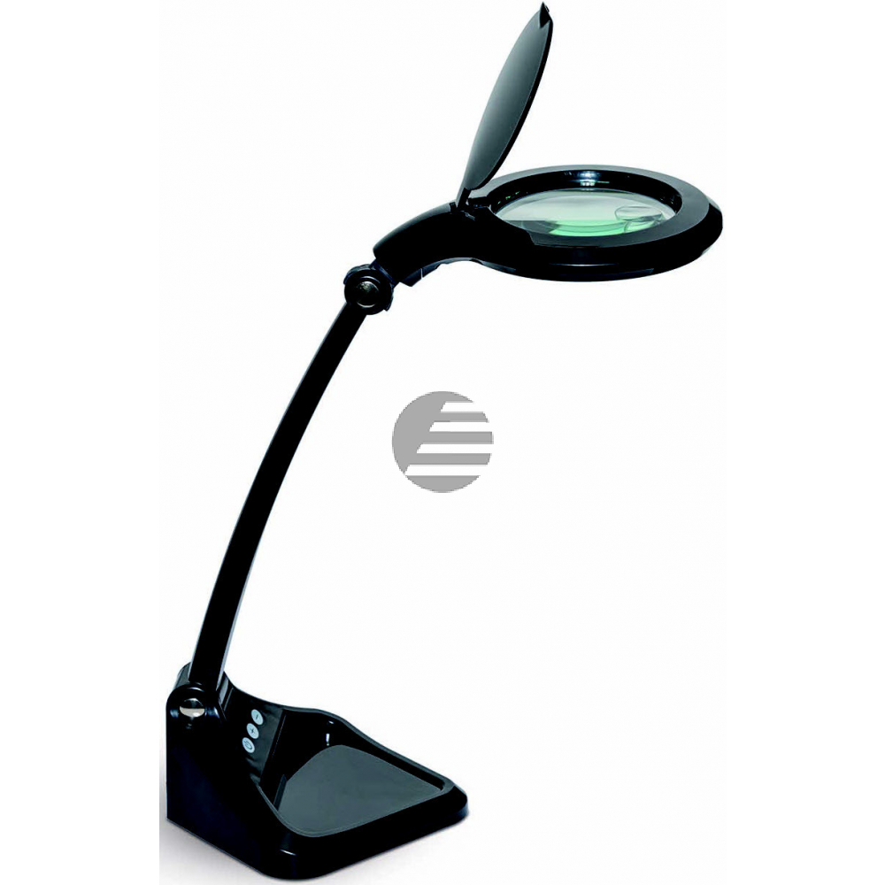 MAUL LED-Lupenleuchte 8261290 MAULiris, dimmbar, schwarz