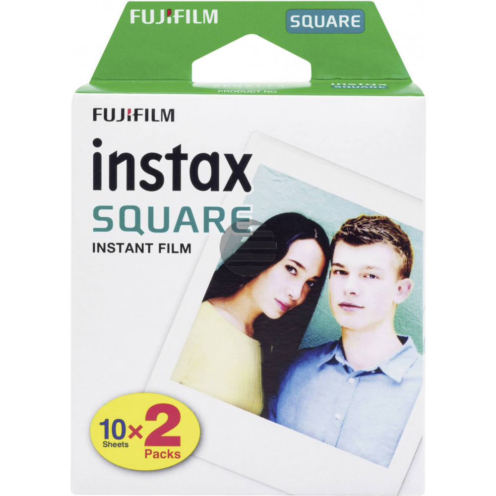 Fujifilm Thermo-Papier-Rolle Instax Square 2 x weiß (16576520)