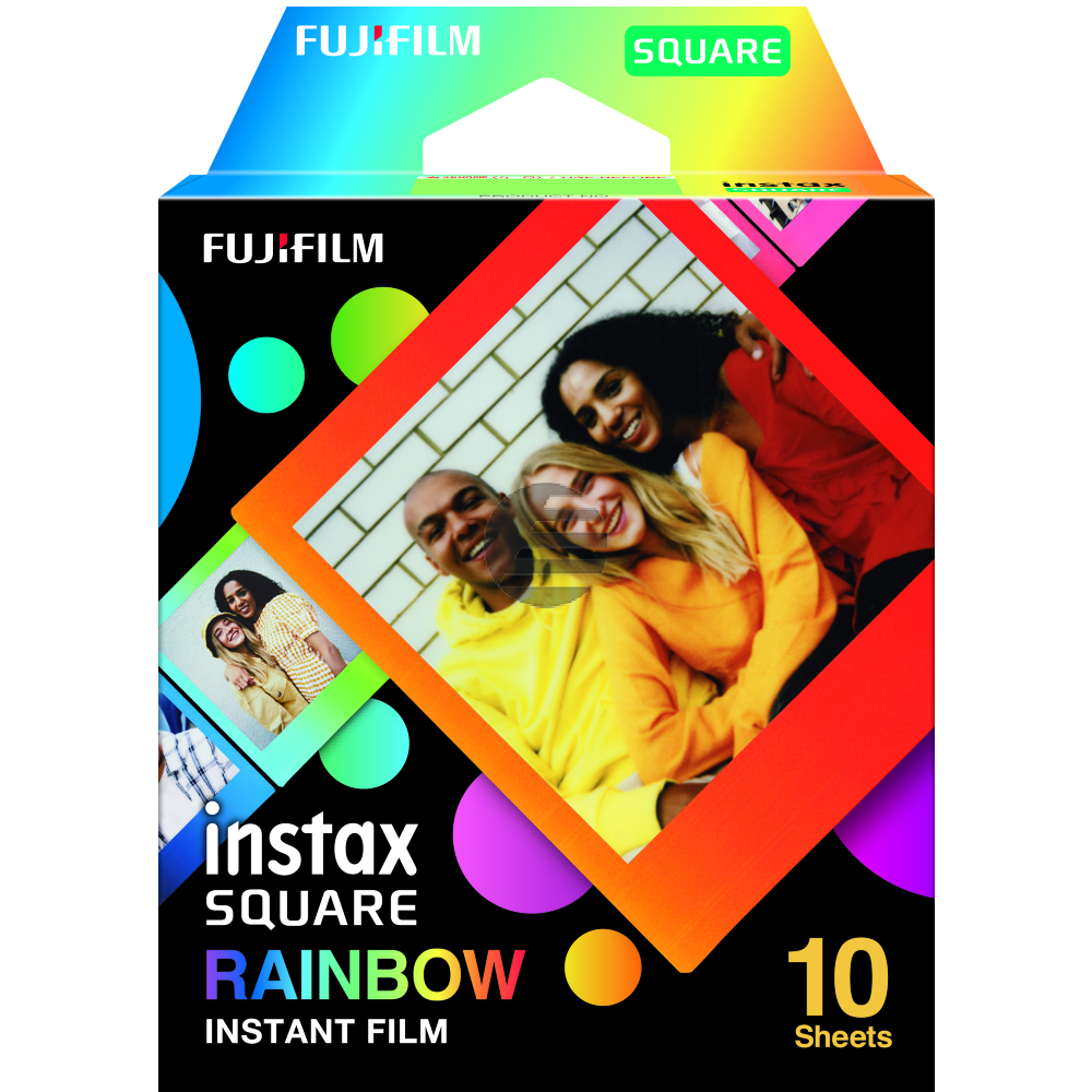 Fujifilm Thermo-Papier-Rolle Instax Square farbig (16671320)