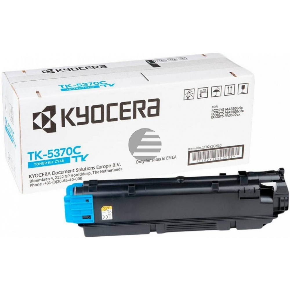 Kyocera Toner-Kit cyan (1T02YJCNL0, TK-5370C)