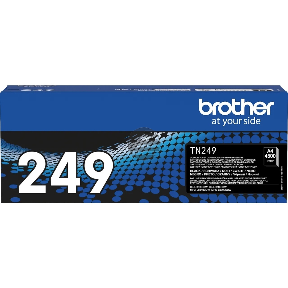 Brother Toner-Kit schwarz HC plus (TN-249BK)